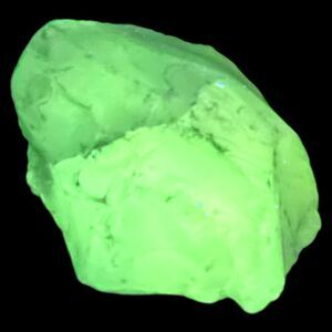 Satin Blue Translucent Art‎ Glass Cullet Glowing Manganese Slag Glass #4GX305